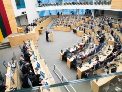 The Seimas of Lithuania adopted a resolution regarding Georgia