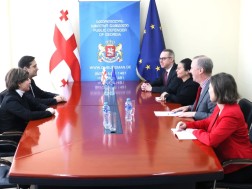 The Public Defender met the ambassadors of Germany, France and Great Britain