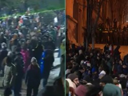 The protest continues on Rustaveli Avenue - what is the situation on the ground?