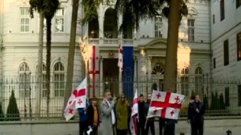 სახალხო მოძრაობა "ეროვნული ვექტორი" სალომე ზურაბიშვილის გადადგომას ითხოვს