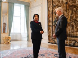 President of the Czech Republic: I spoke to Salome Zurabishvili, violence against protestors, journalists and opposition representatives is unacceptable.