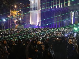 By using lasers, law enforcement officers have less opportunity to carry out their activities, we suggest that lasers should not be allowed during gatherings - Archil Gorduladze