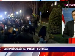 „დაკავებულების თქმით, დაზიანებები დაკავებისას და ტრანსპორტირებისას მიაყენეს - წინასწარი დაკავების იზოლატორში დაზიანების მიღების შემთხვევა არ გვქონია“ - იოსელიანი