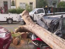 San Francisco was overtaken by a strong storm