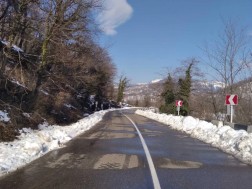 On the Gomi-Sachkhere-Chiathura-Zestafoni road, traffic with trailers and semi-trailers has been restored.