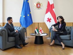 Maka Bochorishvili met with the Ambassador of the United Arab Emirates in Georgia