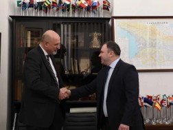 Nikoloz Samkharadze met the Ambassador of Australia in Georgia