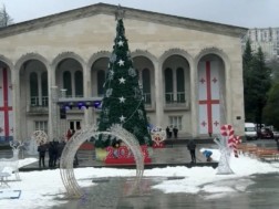 ჭიათურაში საახალწლო ღონისძიებები იმართება