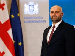 Minister of Justice Anri Okhanashvili appointed Levan Kharanauli to the position of first deputy