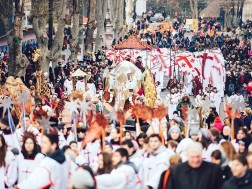 In connection with the Alilo procession, traffic on certain streets will be gradually restricted