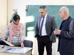 Aleksandre Tsuladze familiarized himself with the second round of the National Educational Olympiad