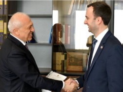 Levan Makhashvili met with the Ambassador of Armenia in Georgia