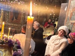 სიღნაღში, ბოდბის დედათა მონასტერში ნინოობა აღნიშნეს