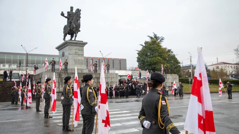 ქუთაისში დავით აღმაშენებლის ხსენების დღე აღინიშნა