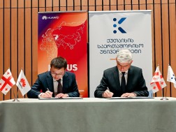 A Memorandum of Cooperation was held between Kiu and Huawei