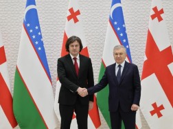 Irakli Kobakhidze: We had a contextual and productive discussion with the President of Uzbekistan on the bilateral and multilateral relations of Georgia-Uzbekist