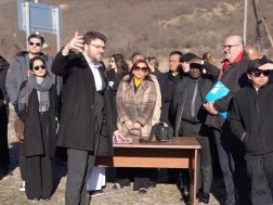 Non -resident ambassadors accredited in Georgia visited the village of Odzisi near the occupation line