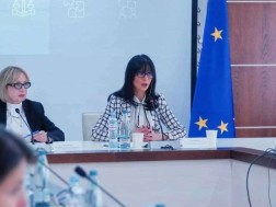 Tea Akhvlediani opened the meeting of the Governmental Commission of Civic Equality and Integration with a welcoming speech
