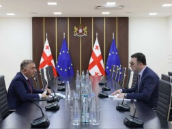 David Songulashvili met with Olgun Tashdemir, Director General of the Joint Stock Company