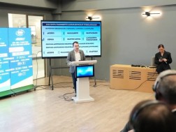 Giorgi Chakvetadze addressed members of the European University Sports Association (EUSA)