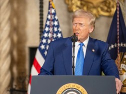 Trump said the tariff policy would never change