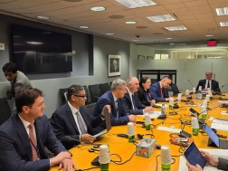 Within the framework of the International Monetary Fund and the World Bank's annual spring meeting, Lasha Khutsishvili met the Vice President of the World Bank in Europe and Central Asia