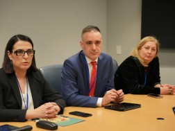 Vakhtang Tsintsadze participated in a meeting with the International Monetary Fund in Washington, USA