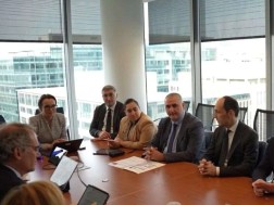 First Vice Prime Minister Levan Davitashvili met with the Regional Vice President of the International Finance Corporation Alfonso Garcia Mora