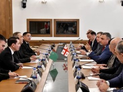 David Matikashvili met with representatives of the Friendship Group with Georgia in Turkmenistan Majlis Georgia