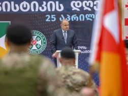 Irakli Chikovani congratulated military personnel on Logistics Day