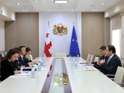 Levan Zhorzholiani met with the regional director of the UN Development Coordination Program