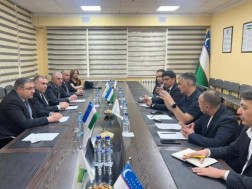 Delegation of the National Agency for Sustainable Land Management and Land Monitoring Monitoring Agency was introduced to the Uzbek Land Management Digital System