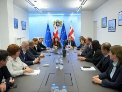 მარიამ ქვრივიშვილი საქართველოში ოპერირებადი ავიაკომპანიების წარმომადგენლებს შეხვდა