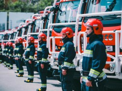 Emergency Management Service has resumed fire-rescue car park