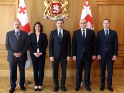 მიხეილ ყაველაშვილი საქართველოს ახლად დანიშნულ ელჩებს, კონსტანტინე ქვაჩაკიძეს, გია მაჭარაძეს, სოფიო ქაცარავას და დავით მექვაბიშვილს შეხვდა