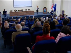 "აფხაზეთი მე ვარ" - ასე ჰქვია დოკუმენტურ ფილმს, რომლის მეექვსე ნაწილის ჩვენება თბილისის სამედიცინო უნივერსიტეტში გაიმართა