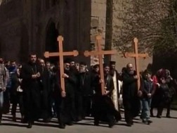 Svetitskhoveli celebrates the feast of the crucifixes