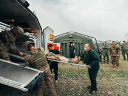 Within the framework of NATO-Georgia Teaching 2025, the first brigade of the first brigade conducted the field of Medical Hospital Teaching