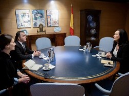 The Ambassador of Georgia to Spain held a meeting with the President of the National Security Committee of Spain