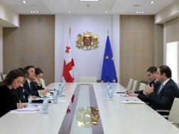Regional Director of the United Nations Development Program thanks Levan Zhorzholiani and the Government of Georgia for cooperation for cooperation