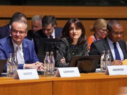 Maka Bochorishvili addressed the participants of the Council of Europe Ministerial