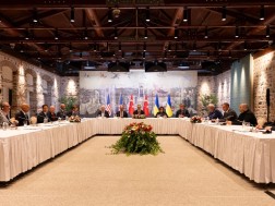 სტამბოლში აშშ-ის, უკრაინისა და თურქეთის სამმხრივი შეხვედრა დაიწყო