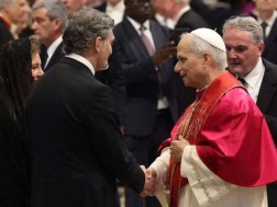 Mikheil Kavelashvili will meet with the Pope of Rome today