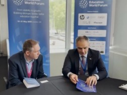 The Minister of Education is on a working visit to London