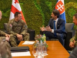 The Commander of the Defense Forces of Georgia is on a visit to the Republic of Slovakia