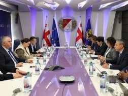 Minister of Finance Lasha Khutsishvili met with the Monetary Fund mission