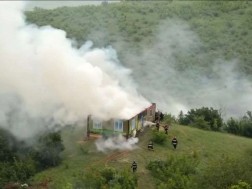 Emergency Management Service has conducted a multi-component fire-rescue training in Kakheti