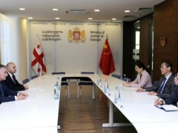 The Minister of Justice met with the Chinese Ambassador