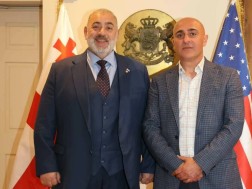 Koba Kobaladze is on an official visit to the United States