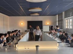 With the support of the National Wine Agency, Georgian wine tastings were held in Paris